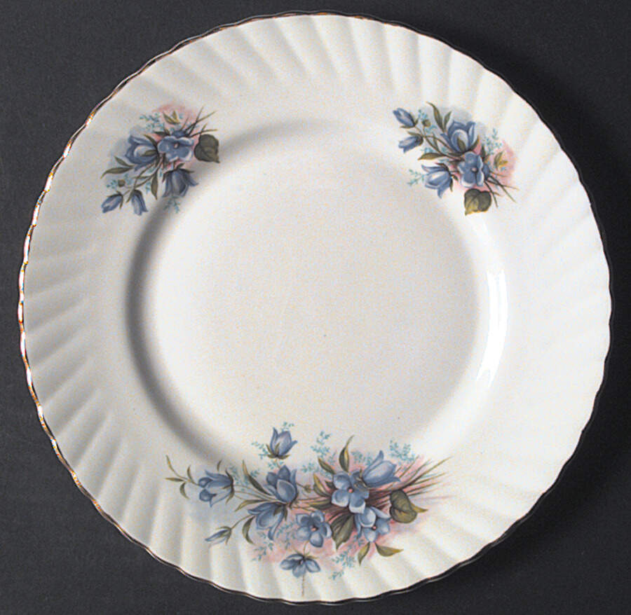 Centenary Year (Flowers, Shape 1) Dessert/Pie Plate by Rosina-Queens-1
