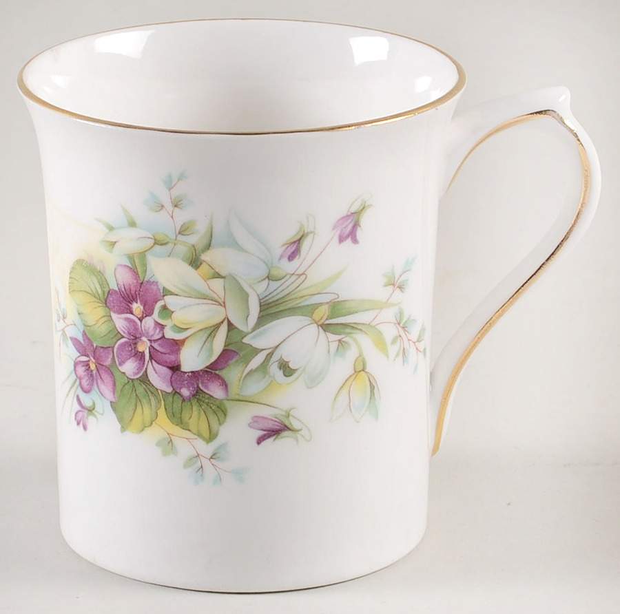 Centenary Year (Flowers, Shape 1) Mug by Rosina-Queens-1
