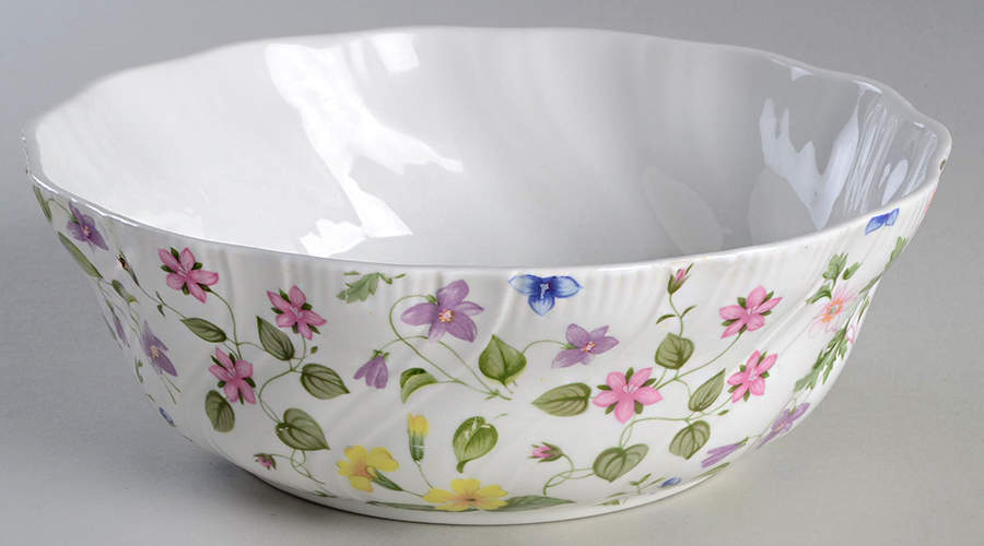 Country Meadow 8" Salad Serving Bowl by Rosina-Queens-1