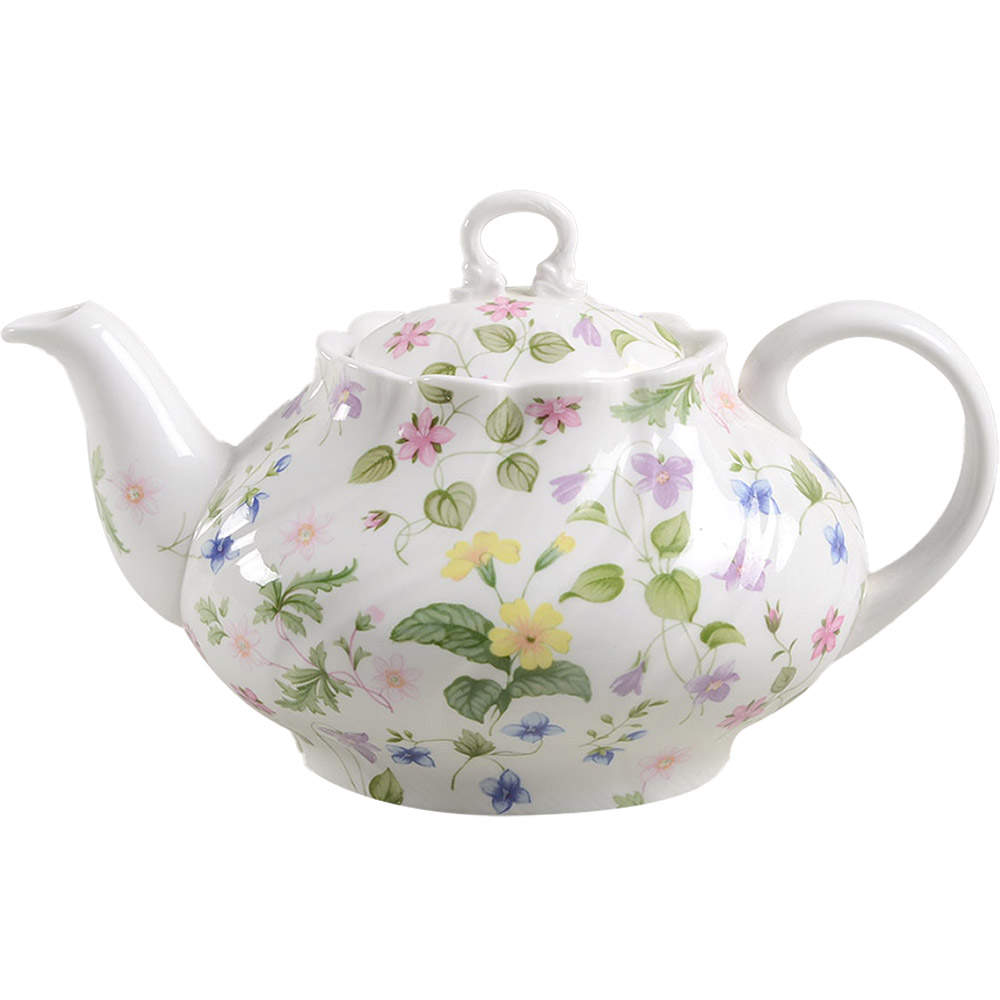 Country Meadow Teapot & Lid by Rosina-Queens-1