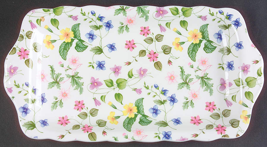 Country Meadow Large Sandwich Tray by Rosina-Queens-1