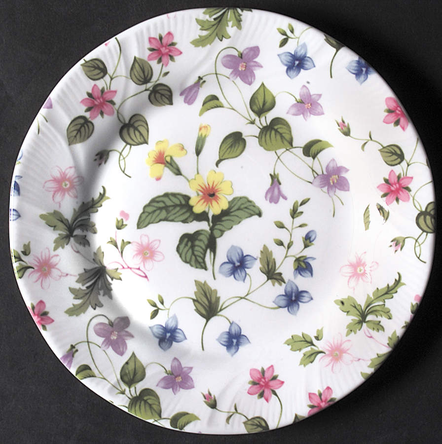 Country Meadow Bread & Butter Plate by Rosina-Queens-1