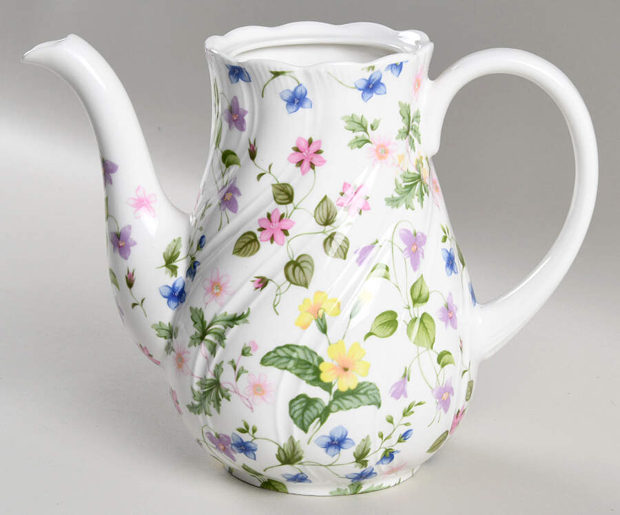 Country Meadow Coffee Pot No Lid by Rosina-Queens-1