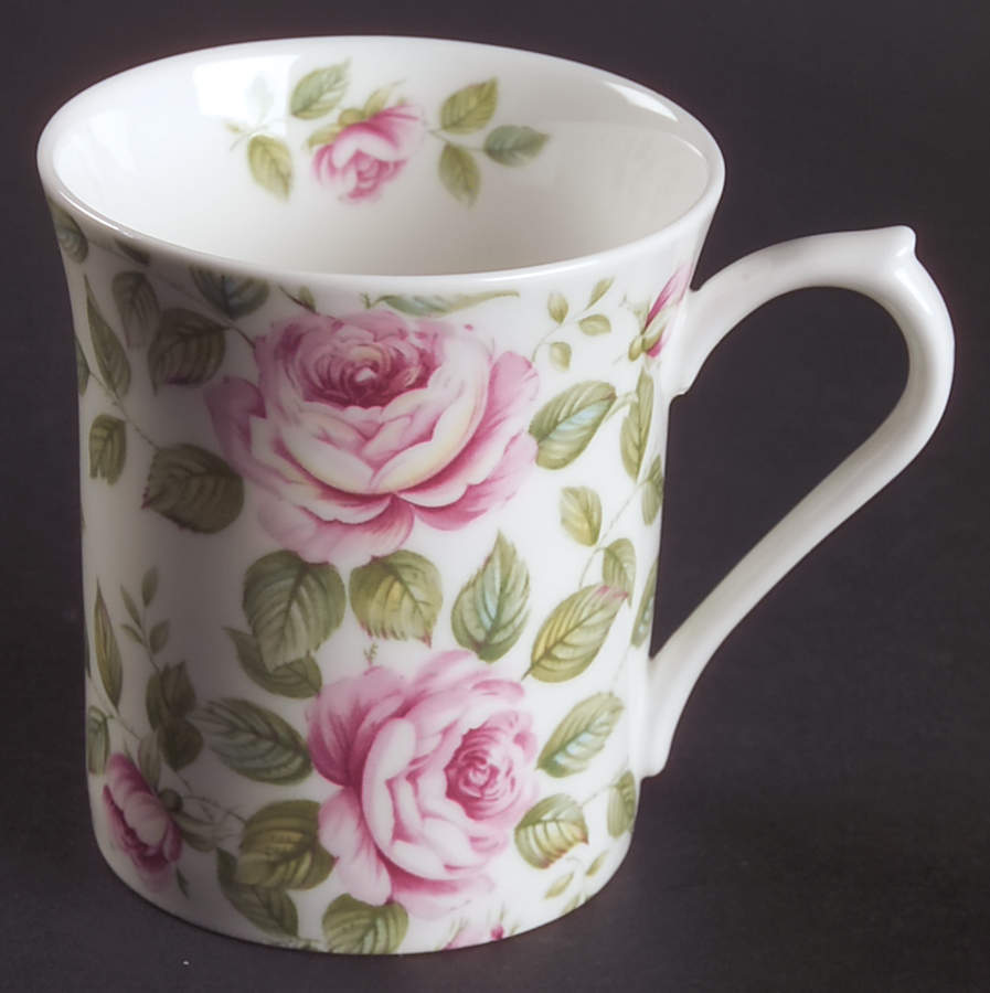 Cottage Rose Mug by Rosina-Queens-1