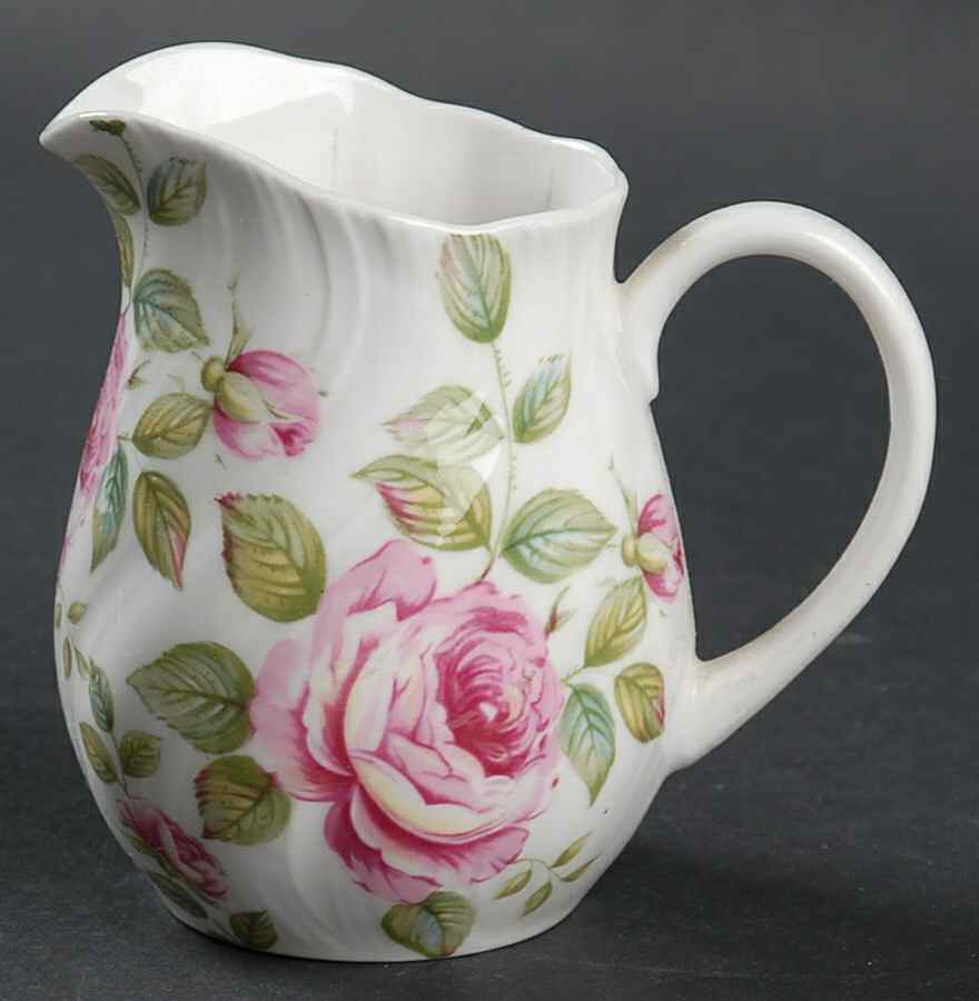 Cottage Rose Creamer by Rosina-Queens-1