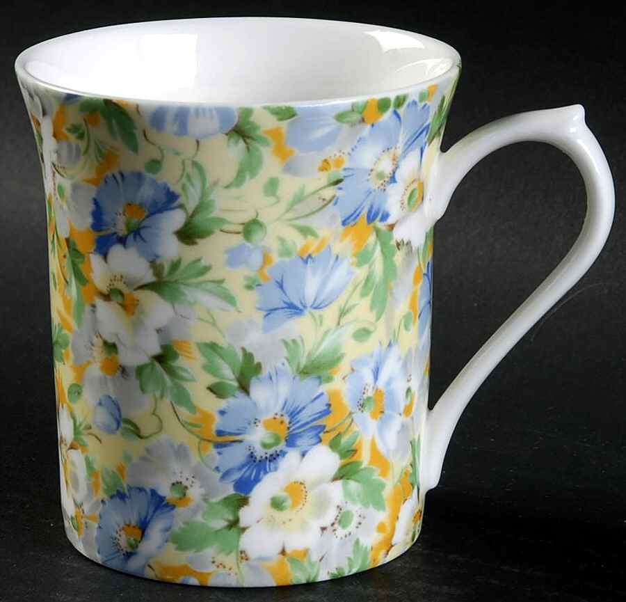 English Chintz Mug by Rosina-Queens-1