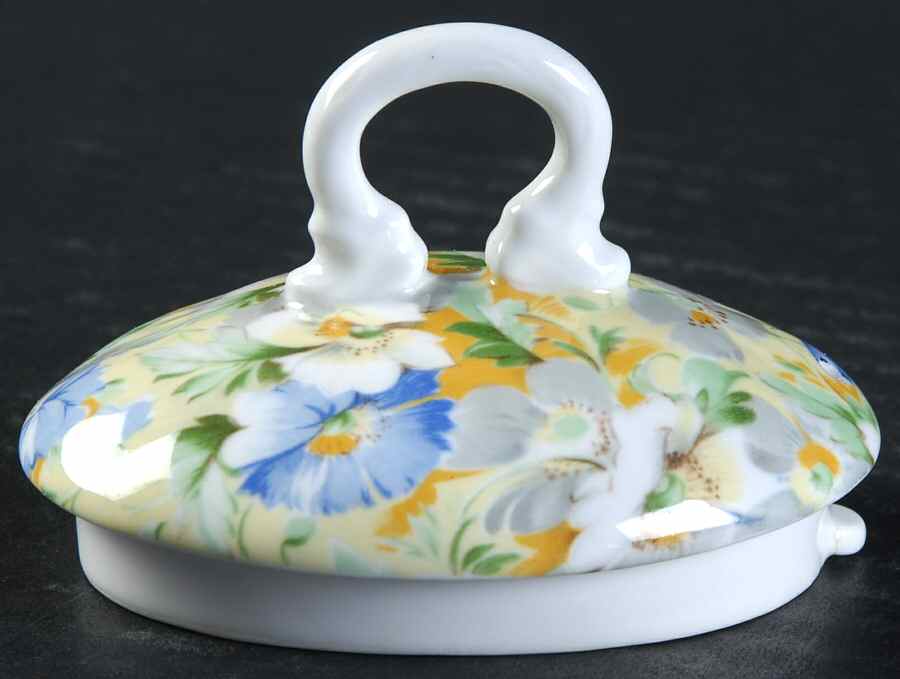 English Chintz Lid for Teapot by Rosina-Queens-1