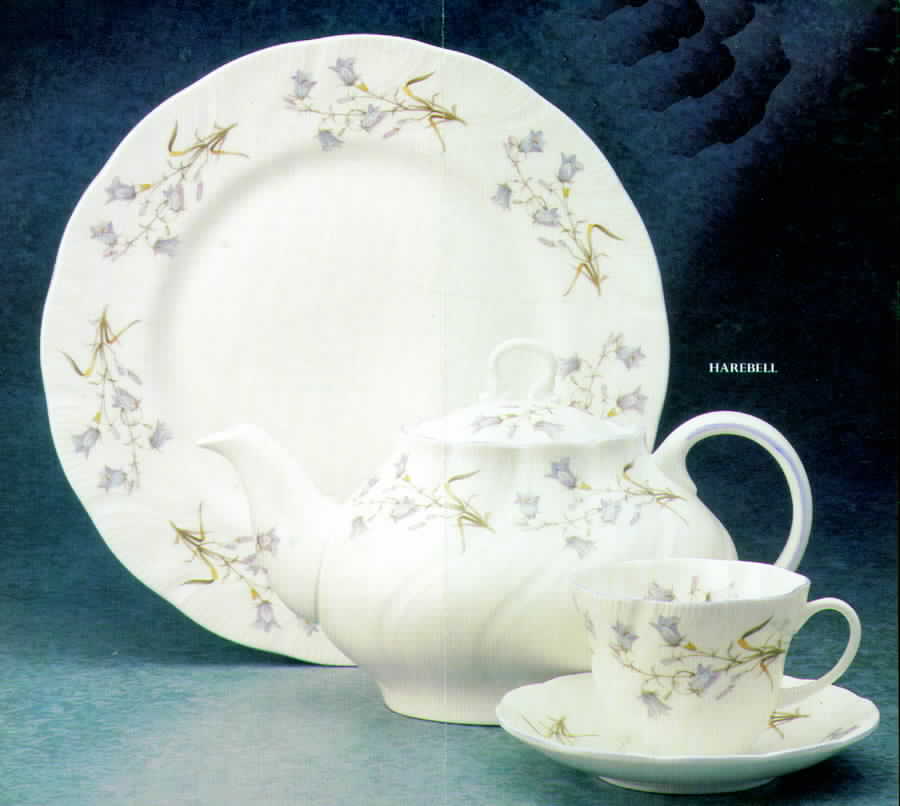 Harebell Dinner Plate by Rosina-Queens-1