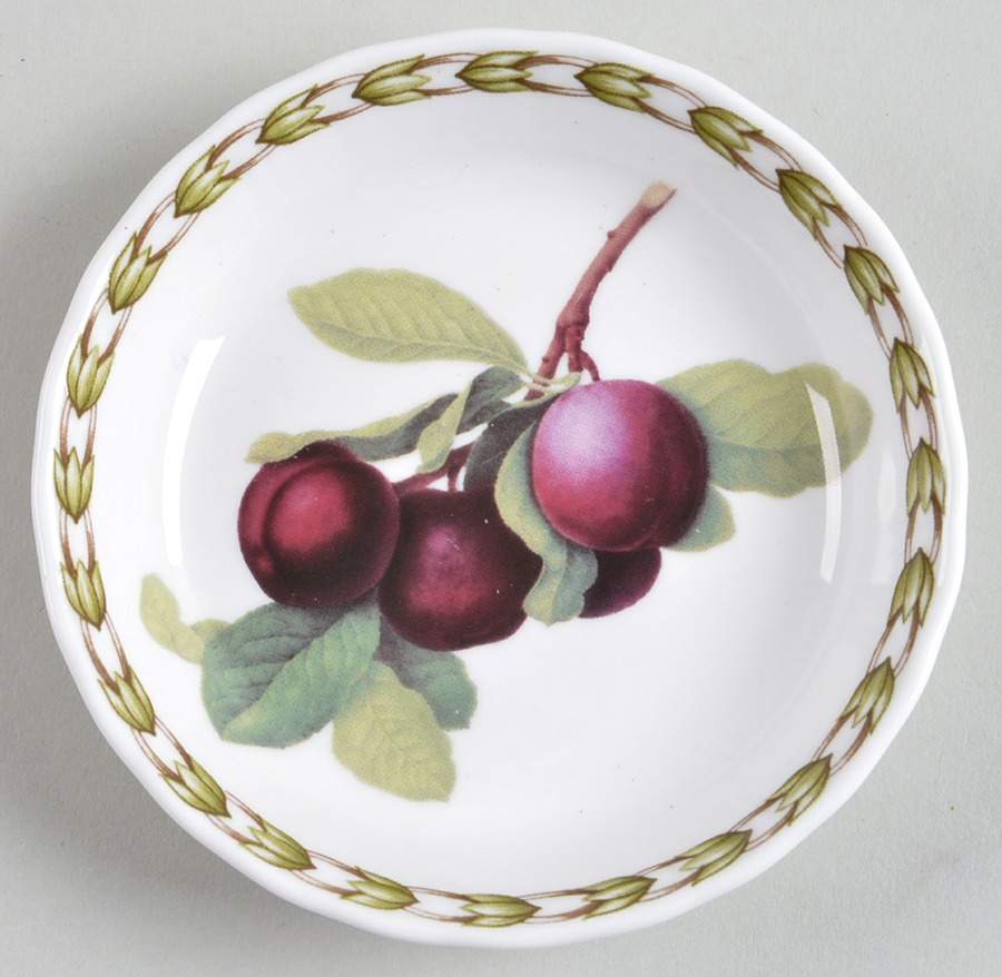 Hooker's Fruit (Bone, Made In England) Coaster by Rosina-Queens-1