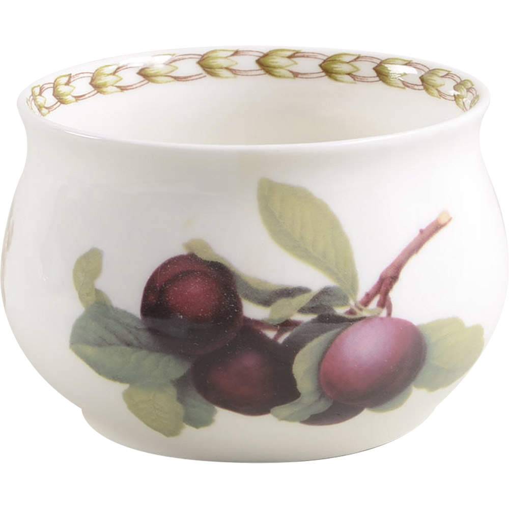 Hooker's Fruit (Bone, Made In England) Open Sugar Bowl by Rosina-Queens-1