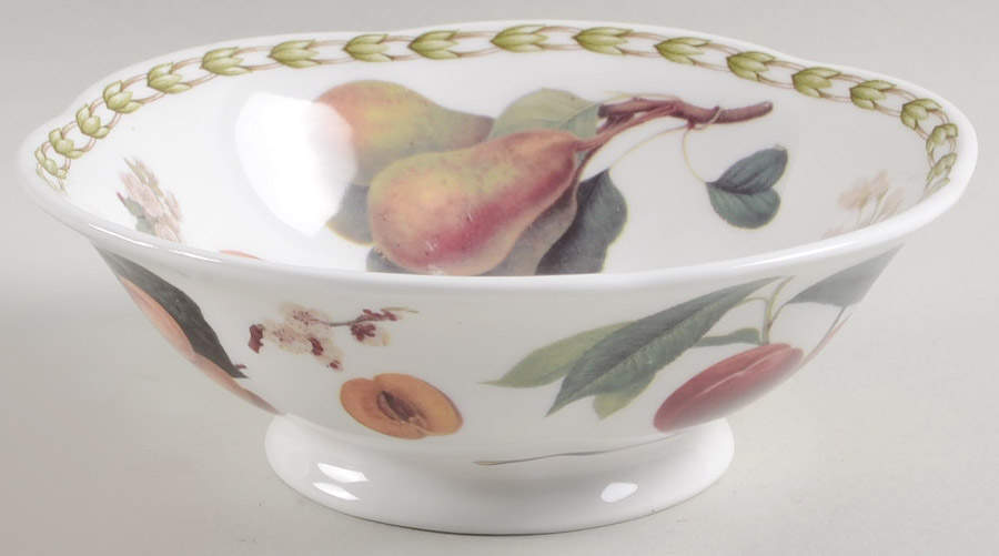 Hooker's Fruit (Bone, Made In England) 6" All Purpose Bowl by Rosina-Queens-1