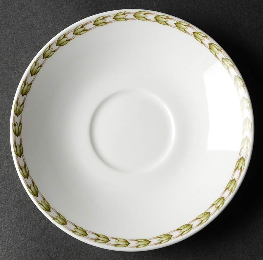 Hooker's Fruit (Bone, Made In England) Saucer for Footed Cup by Rosina-Queens-1