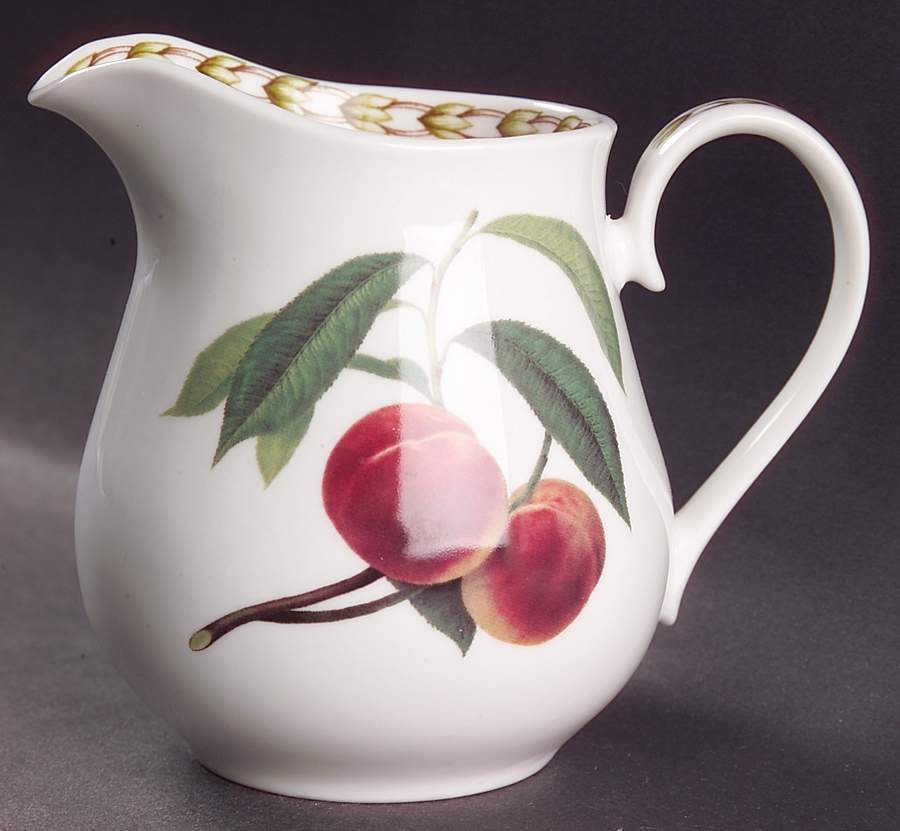 Hooker's Fruit (Bone, Made In England) Creamer by Rosina-Queens-1