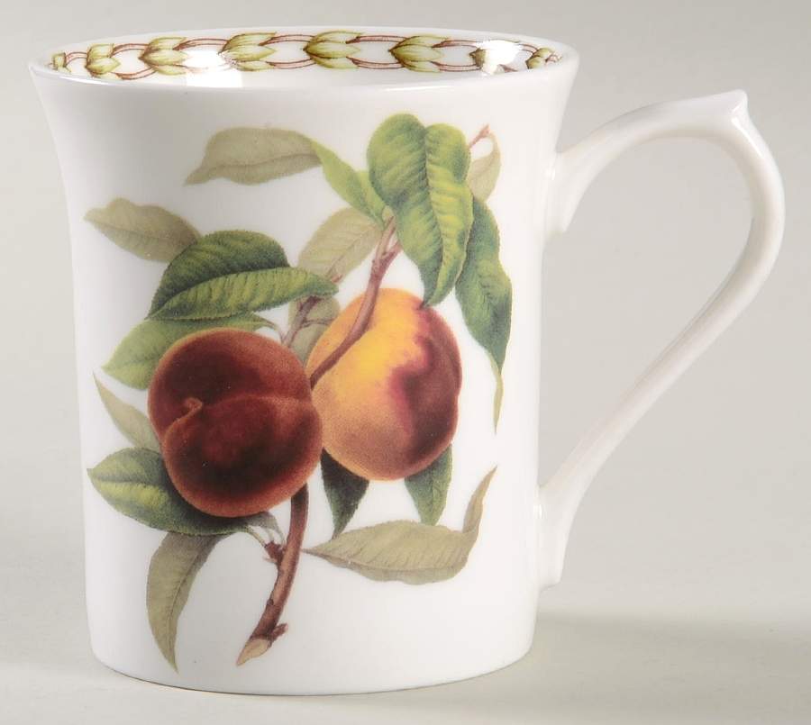 Hooker's Fruit (Bone, Made In England) Mug by Rosina-Queens-1