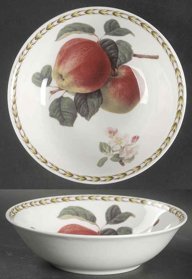 Hooker's Fruit (Bone, Made In England) Soup/Cereal Bowl by Rosina-Queens-1