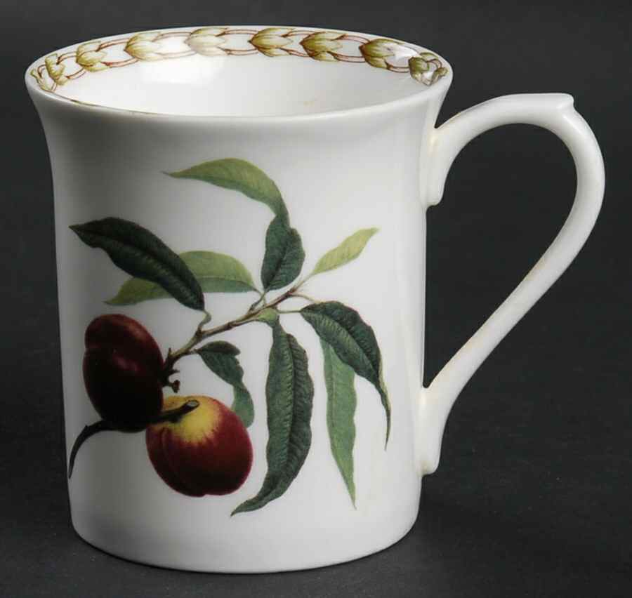 Hooker's Fruit (Bone, Made In England) Mug by Rosina-Queens-1