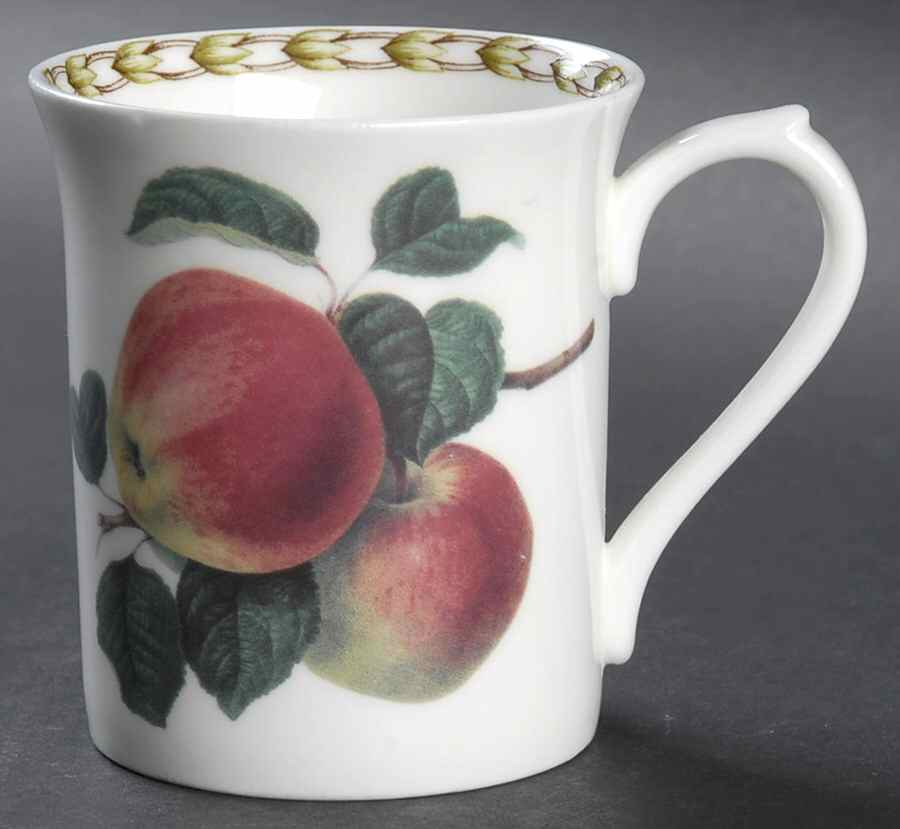 Hooker's Fruit (Bone, Made In England) Mug by Rosina-Queens-1
