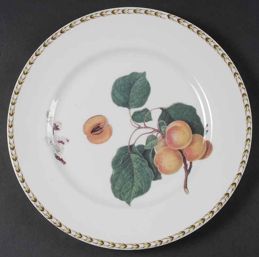 Hooker's Fruit (Bone, Made In England) Large Dinner Plate by Rosina-Queens-1