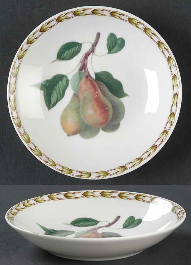 Hooker's Fruit (Bone, Made In England) Fruit/Dessert (Sauce) Bowl by Rosina-Queens-1