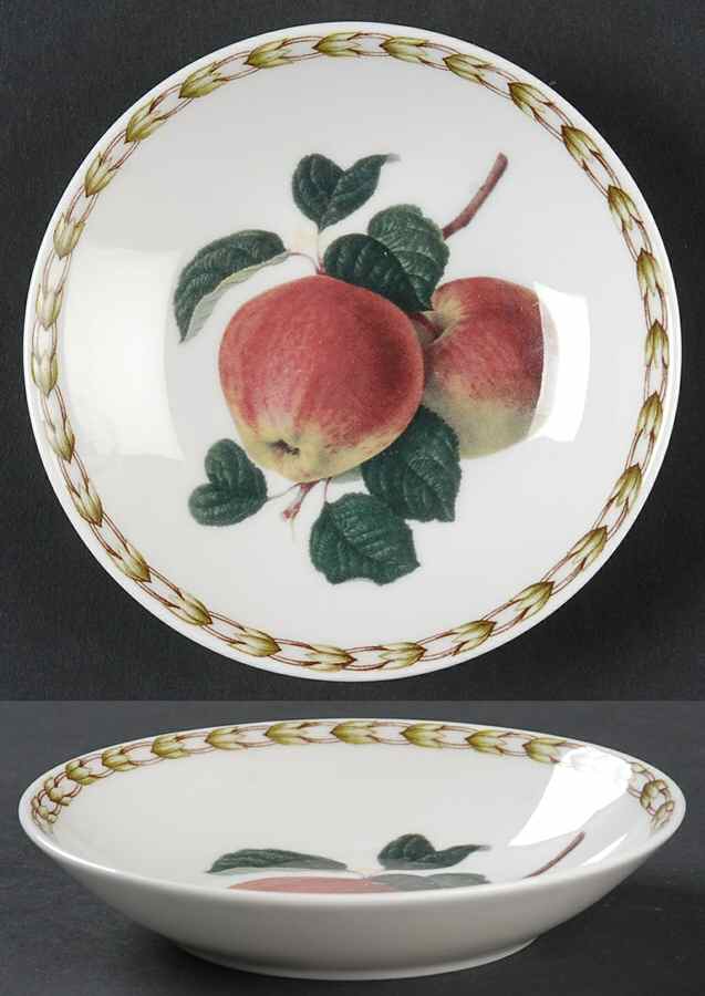 Hooker's Fruit (Bone, Made In England) Fruit/Dessert (Sauce) Bowl by Rosina-Queens-1