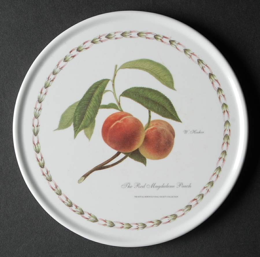Hooker's Fruit (Bone, Made In England) Melamine/Melmac Trivet by Rosina-Queens-1