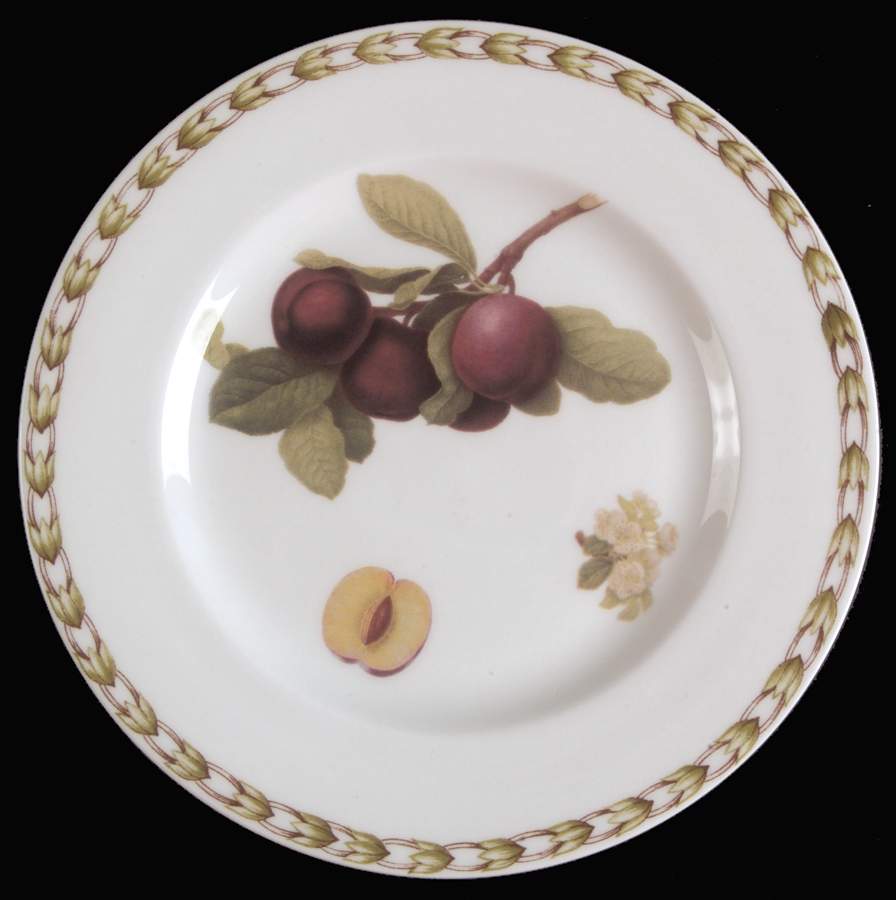 Hooker's Fruit (Bone, Made In England) Bread & Butter Plate by Rosina-Queens-1