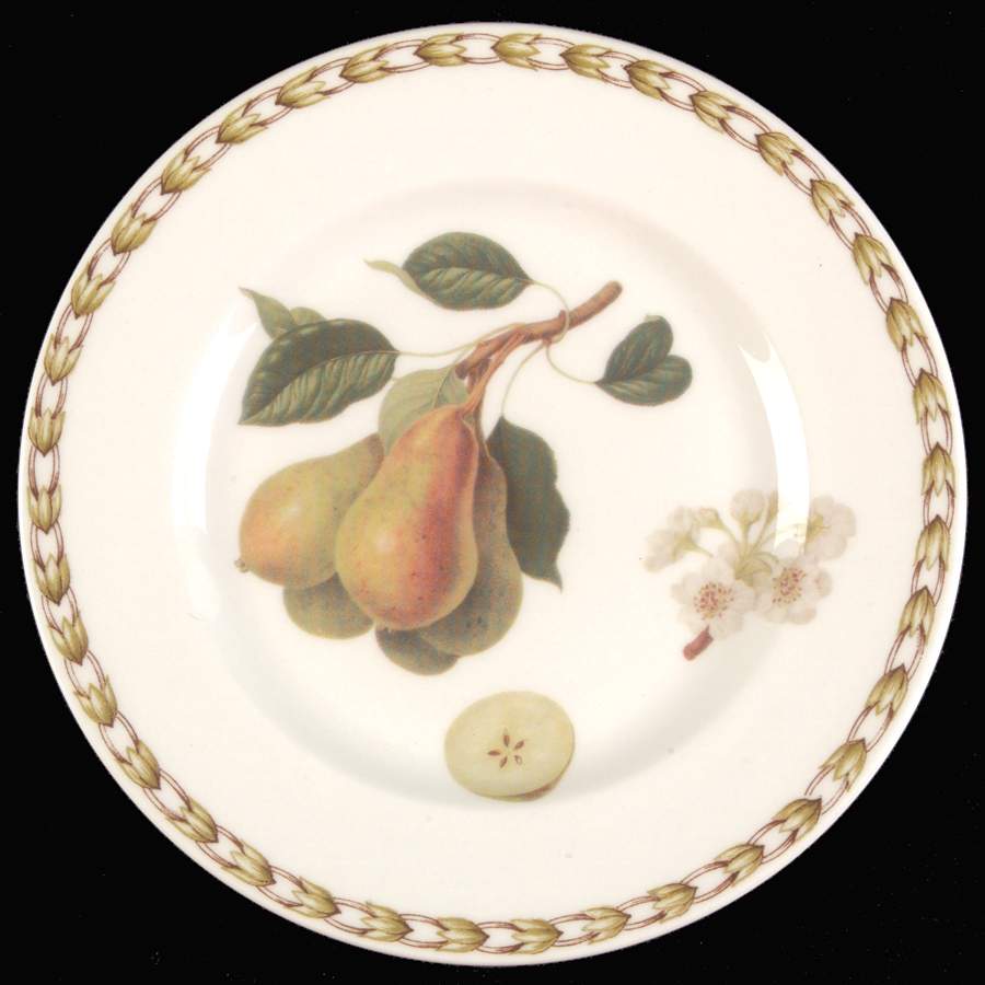 Hooker's Fruit (Bone, Made In England) Bread & Butter Plate by Rosina-Queens-1