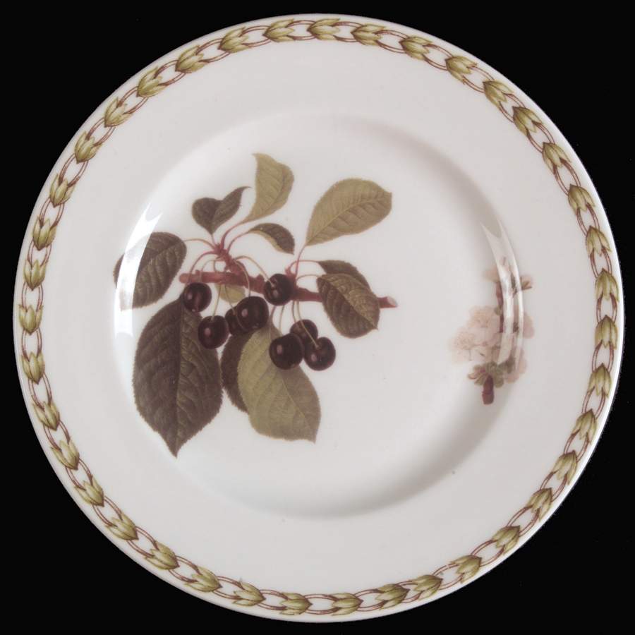 Hooker's Fruit (Bone, Made In England) Bread & Butter Plate by Rosina-Queens-1