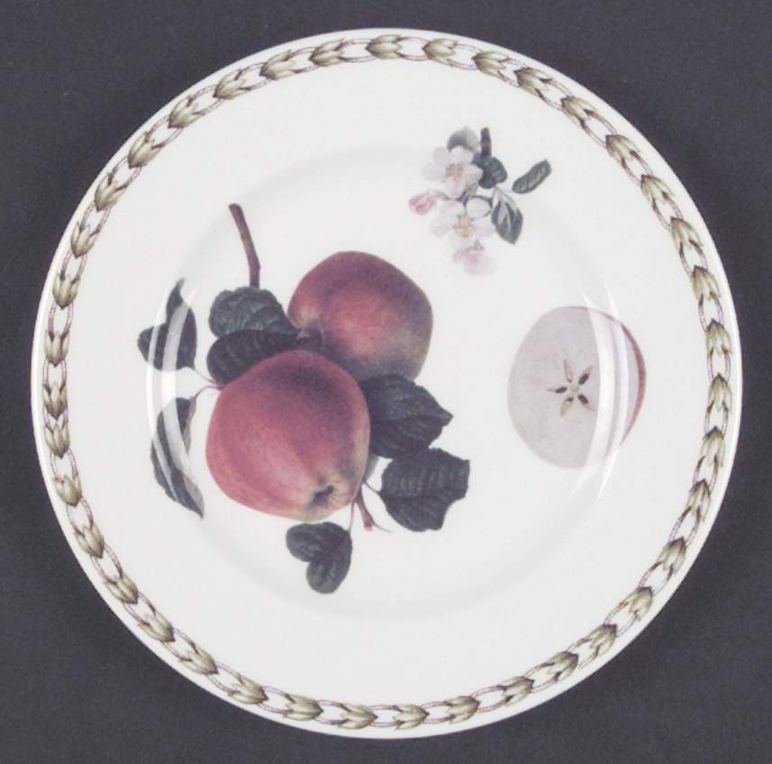 Hooker's Fruit (Bone, Made In England) Bread & Butter Plate by Rosina-Queens-1