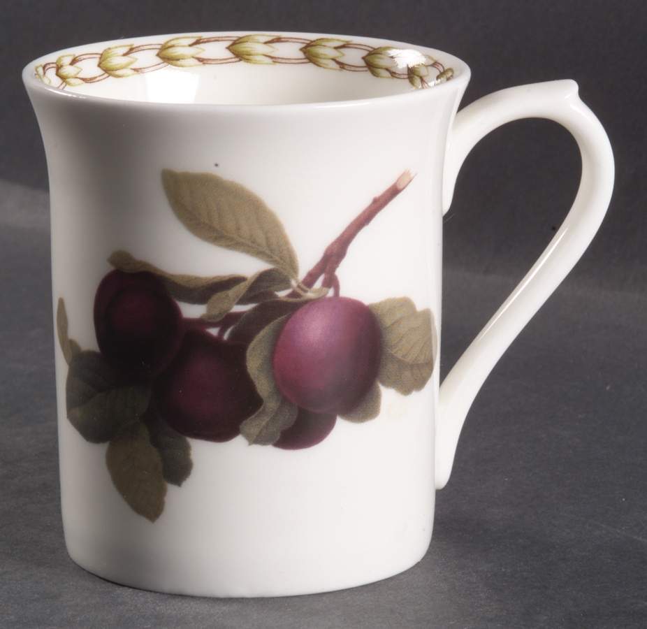 Hooker's Fruit (Bone, Made In England) Mug by Rosina-Queens-1