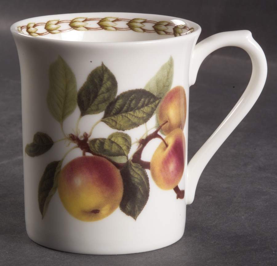 Hooker's Fruit (Bone, Made In England) Mug by Rosina-Queens-1
