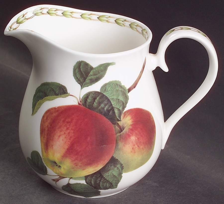 Hooker's Fruit (Bone, Made In England) 24 Oz Milk Jug by Rosina-Queens-1
