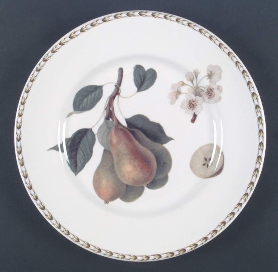 Hooker's Fruit (Bone, Made In England) Dinner Plate by Rosina-Queens-1