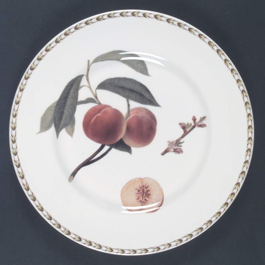 Hooker's Fruit (Bone, Made In England) Dinner Plate by Rosina-Queens-1
