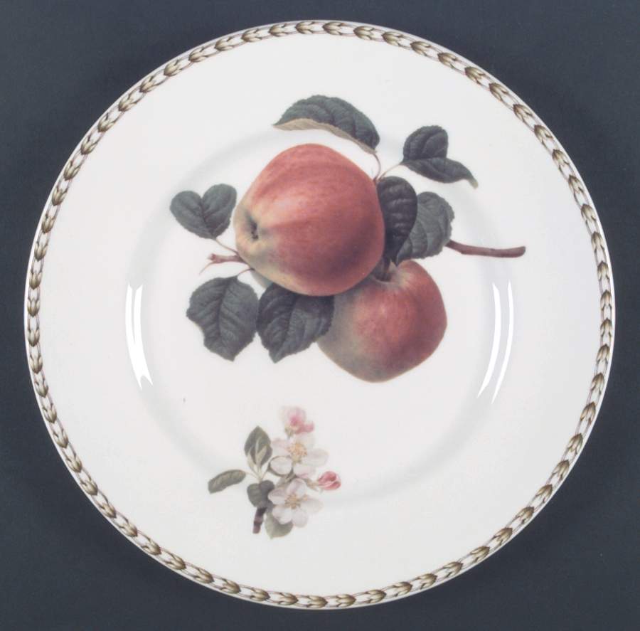 Hooker's Fruit (Bone, Made In England) Dinner Plate by Rosina-Queens-1