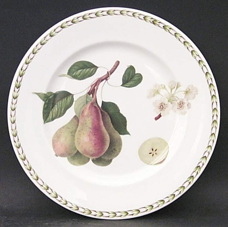 Hooker's Fruit (Bone, Made In England) Salad Plate by Rosina-Queens-1