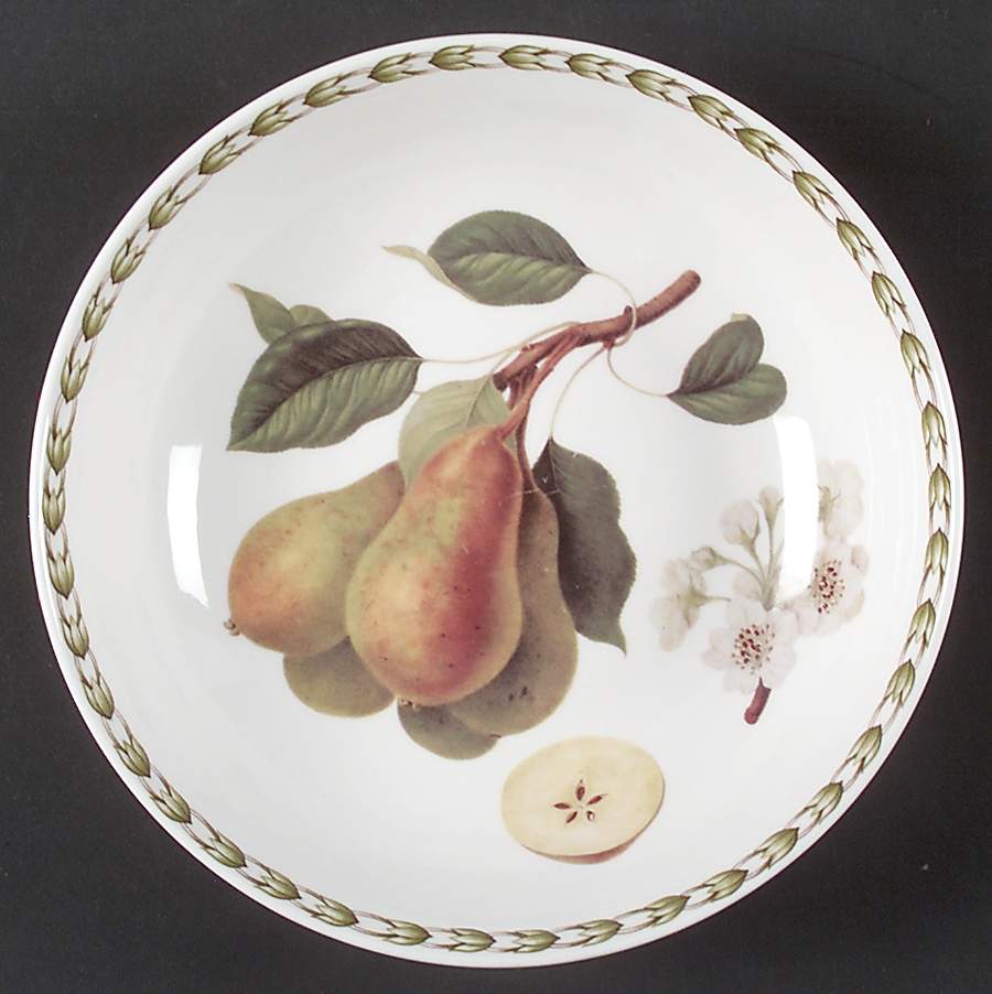 Hooker's Fruit (Bone, Made In England) Coupe Soup Bowl by Rosina-Queens-1