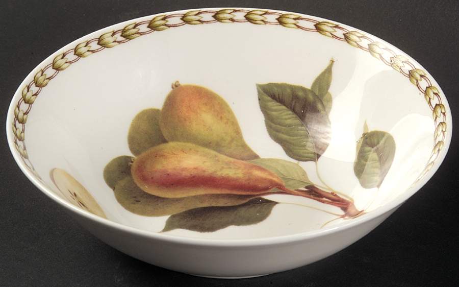 Hooker's Fruit (Bone, Made In England) Soup/Cereal Bowl by Rosina-Queens-1
