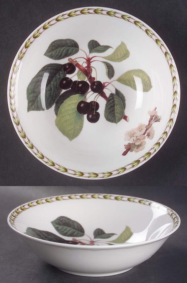 Hooker's Fruit (Bone, Made In England) Soup/Cereal Bowl by Rosina-Queens-1