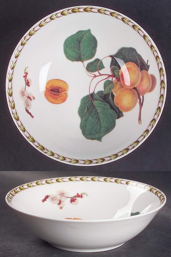 Hooker's Fruit (Bone, Made In England) Soup/Cereal Bowl by Rosina-Queens-1