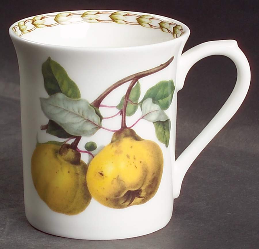 Hooker's Fruit (Bone, Made In England) Mug by Rosina-Queens-1