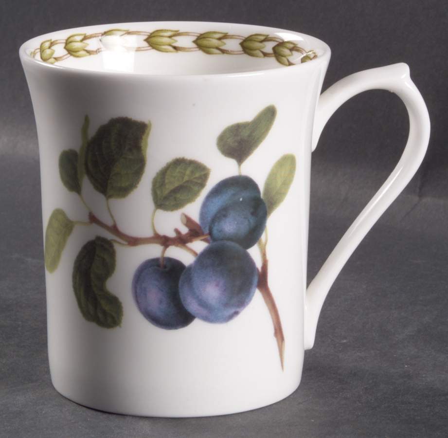 Hooker's Fruit (Bone, Made In England) Mug by Rosina-Queens-1