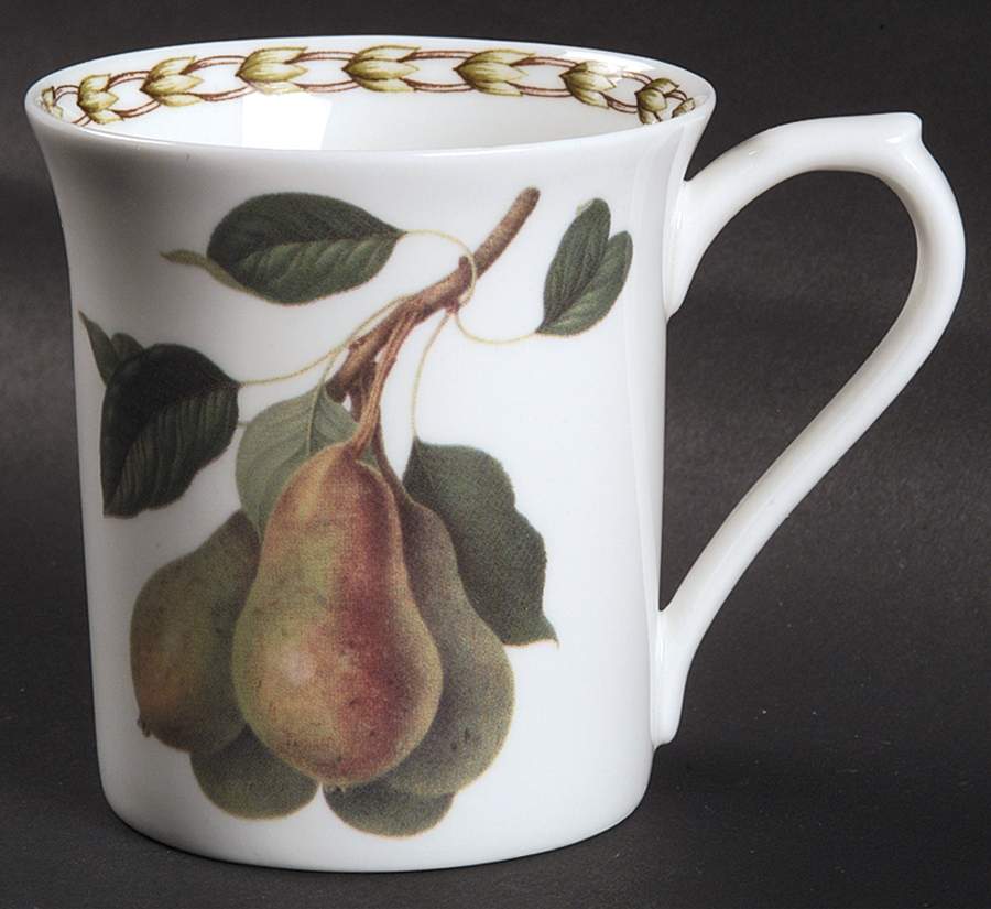 Hooker's Fruit (Bone, Made In England) Mug by Rosina-Queens-1