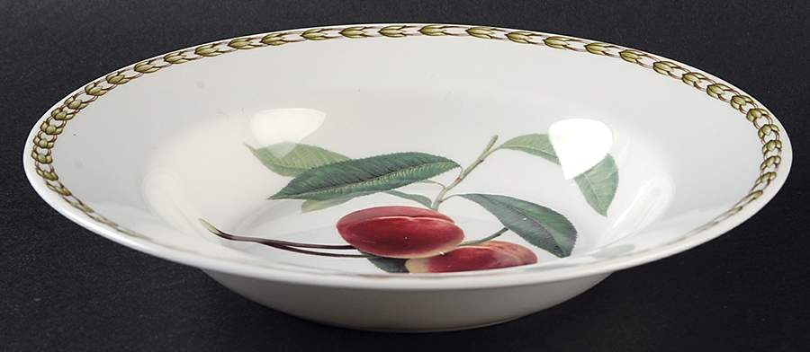 Hooker's Fruit (Bone, Made In England) Rim Soup Bowl by Rosina-Queens-1