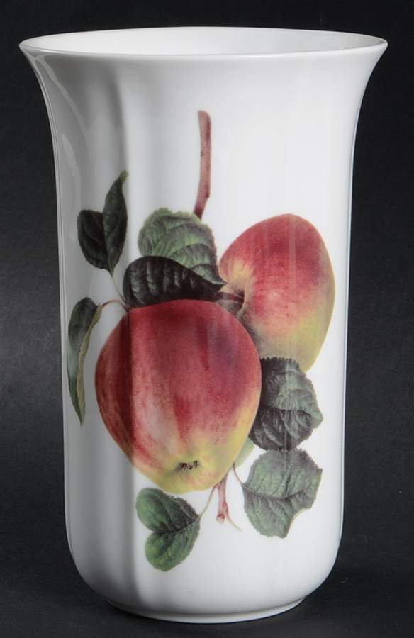 Hooker's Fruit (Bone, Made In England) 7" Vase by Rosina-Queens-1