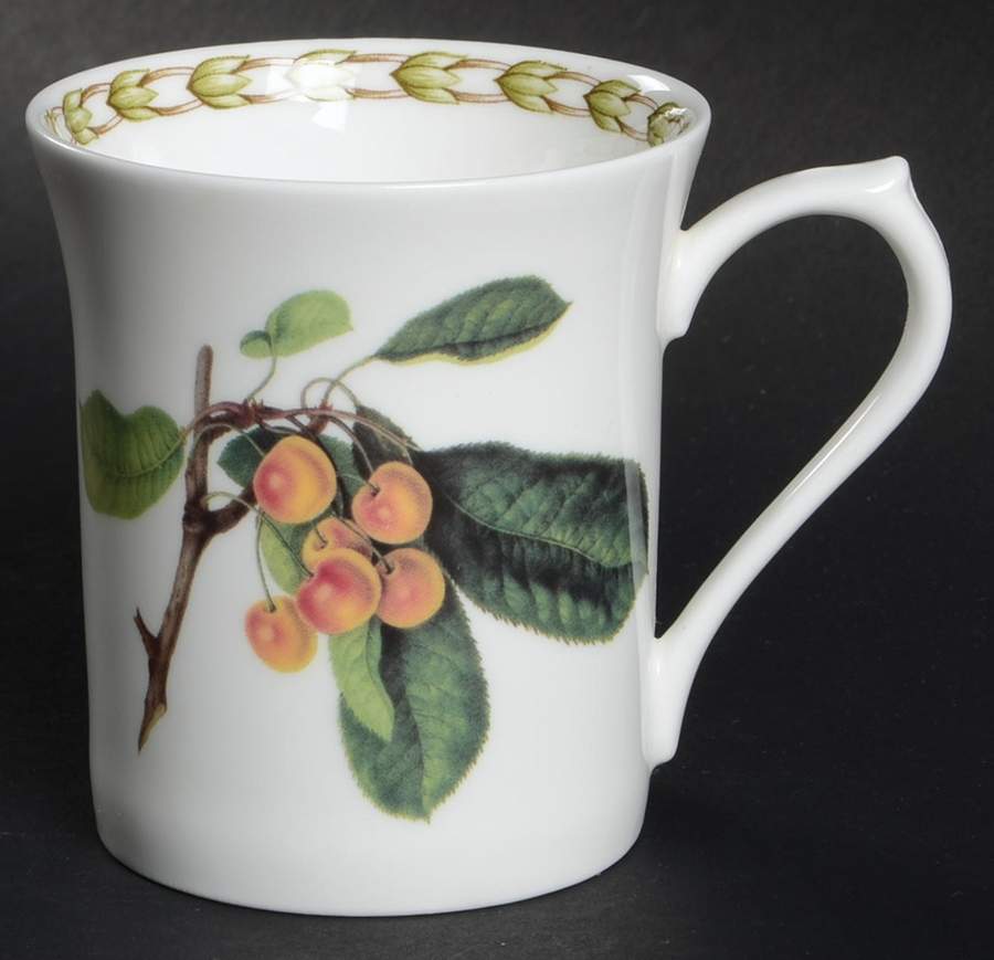 Hooker's Fruit (Bone, Made In England) Mug by Rosina-Queens-1