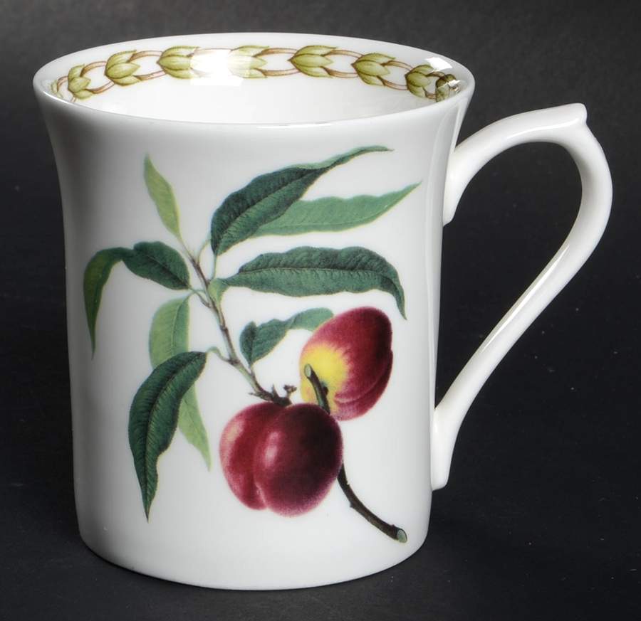 Hooker's Fruit (Bone, Made In England) Mug by Rosina-Queens-1