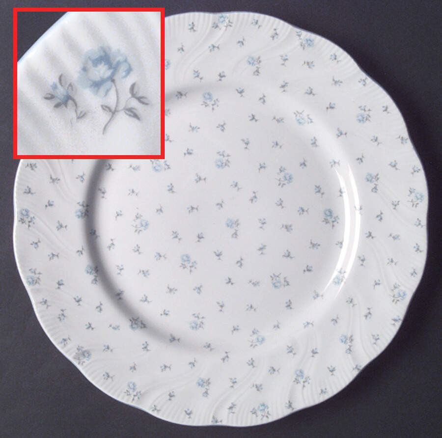 Louise Dinner Plate by Rosina-Queens-1