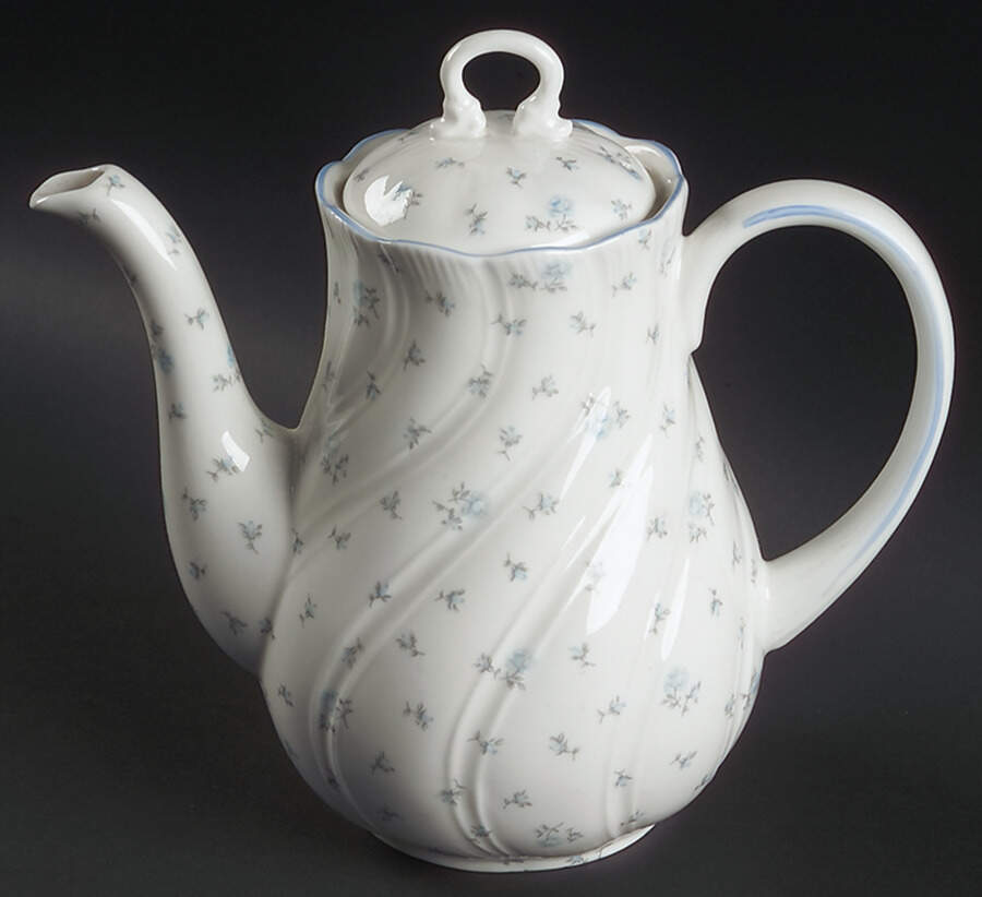 Louise Coffee Pot & Lid by Rosina-Queens-1