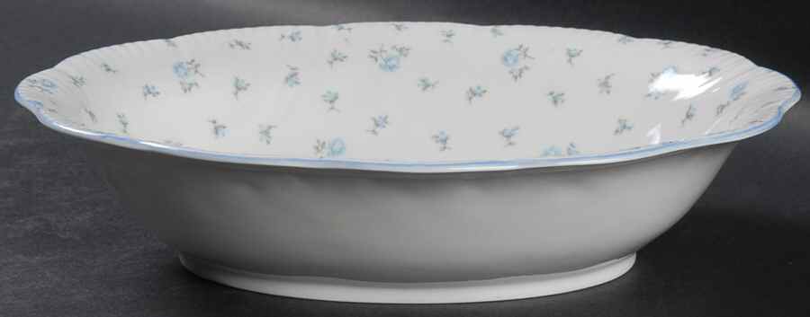 Louise 9" Oval Vegetable Bowl by Rosina-Queens-1